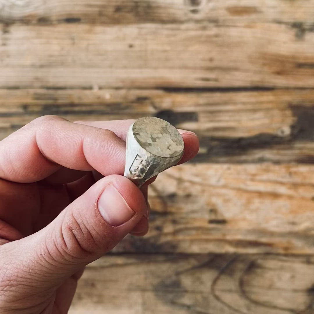 Signet Ring - Hammered