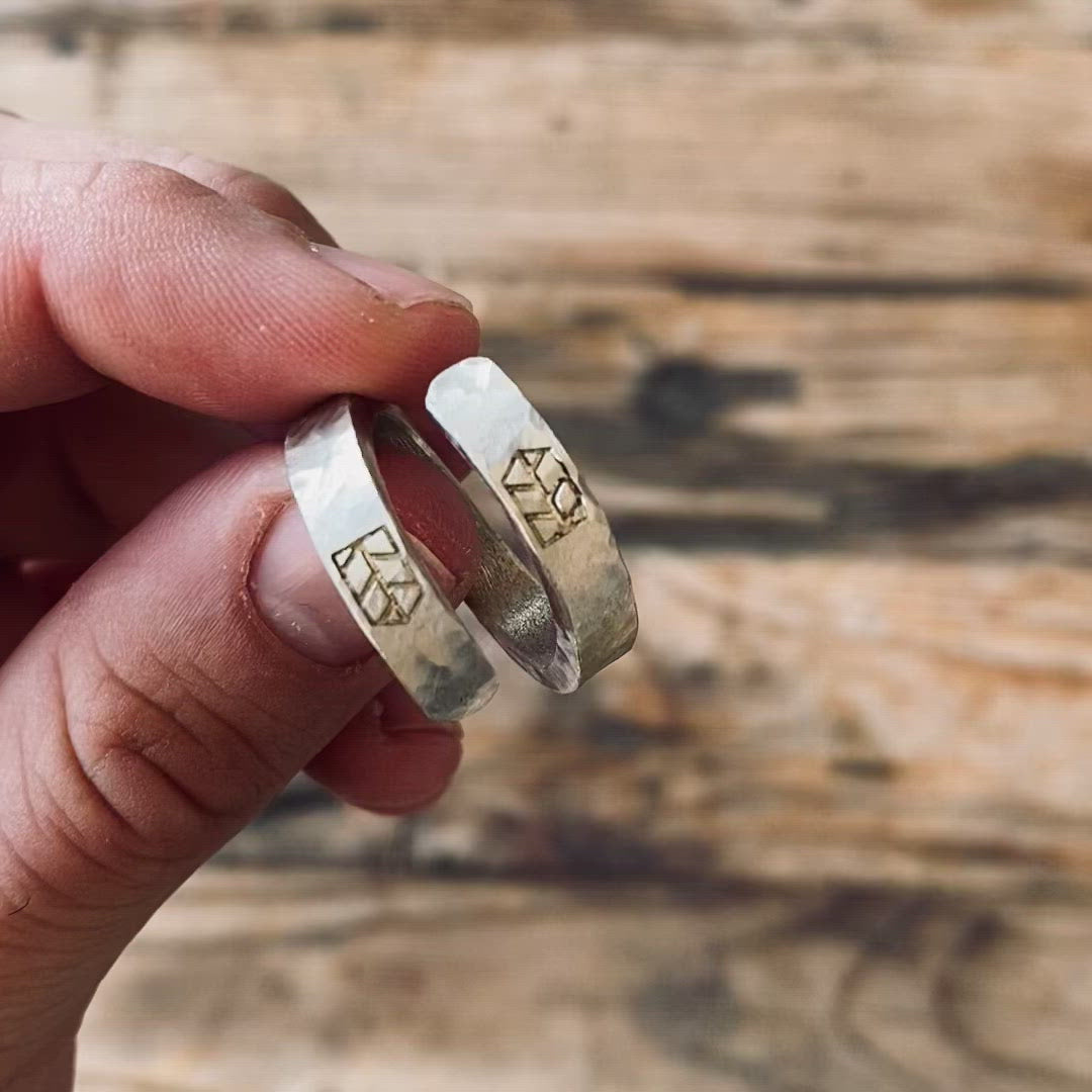 
                  
                    Load and play video in Gallery viewer, Freedom Ring - Hammered
                  
                